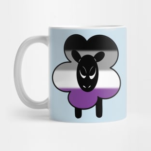 Proud Asexual Rainbow Sheep Mug